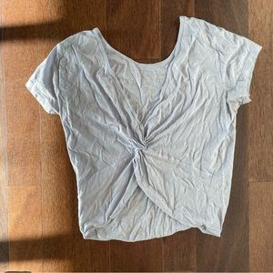 Abercrombie cross knot back top